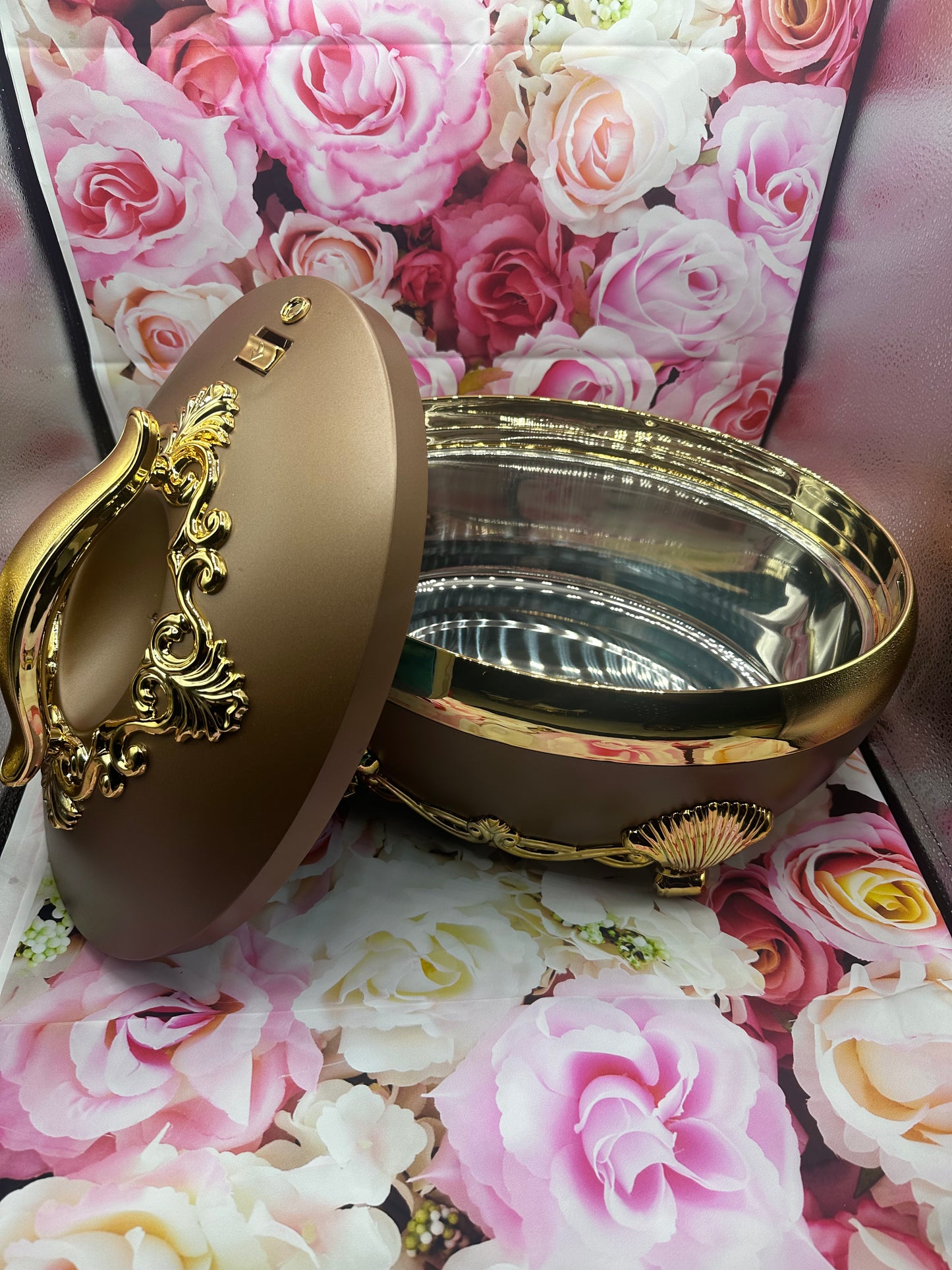 1 piece 6L Elegant Luxury food warmer